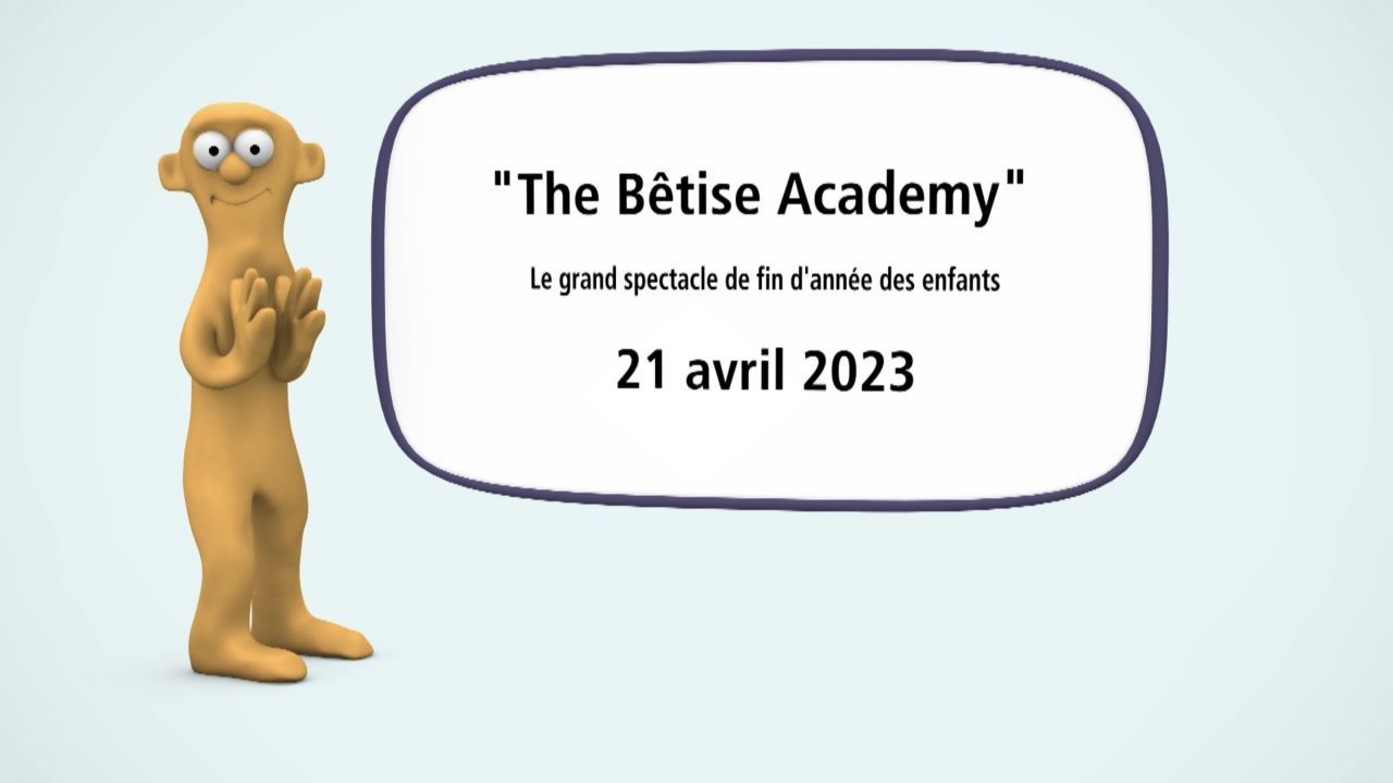 The bêtise Academy : un spectacle frais et drôle !