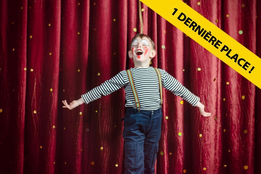 1 dernière place : Cours de théâtre pour enfants de 6 à 8 ans | Samedi 9h30 | Aix-en-Provence