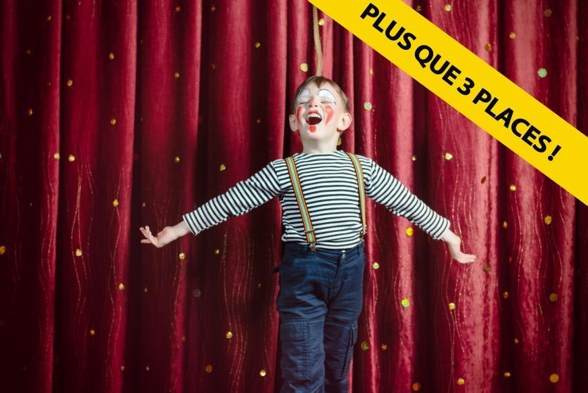 Plus que 3 places libres : Cours de théâtre pour enfants de 6 à 8 ans | Samedi 9h30 | Aix-en-Provence