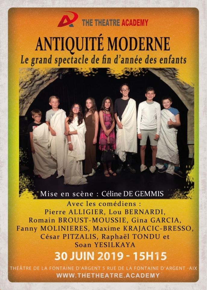 "Antiquité moderne" | 30.06.2019 15:15 | Ais-en-Provence