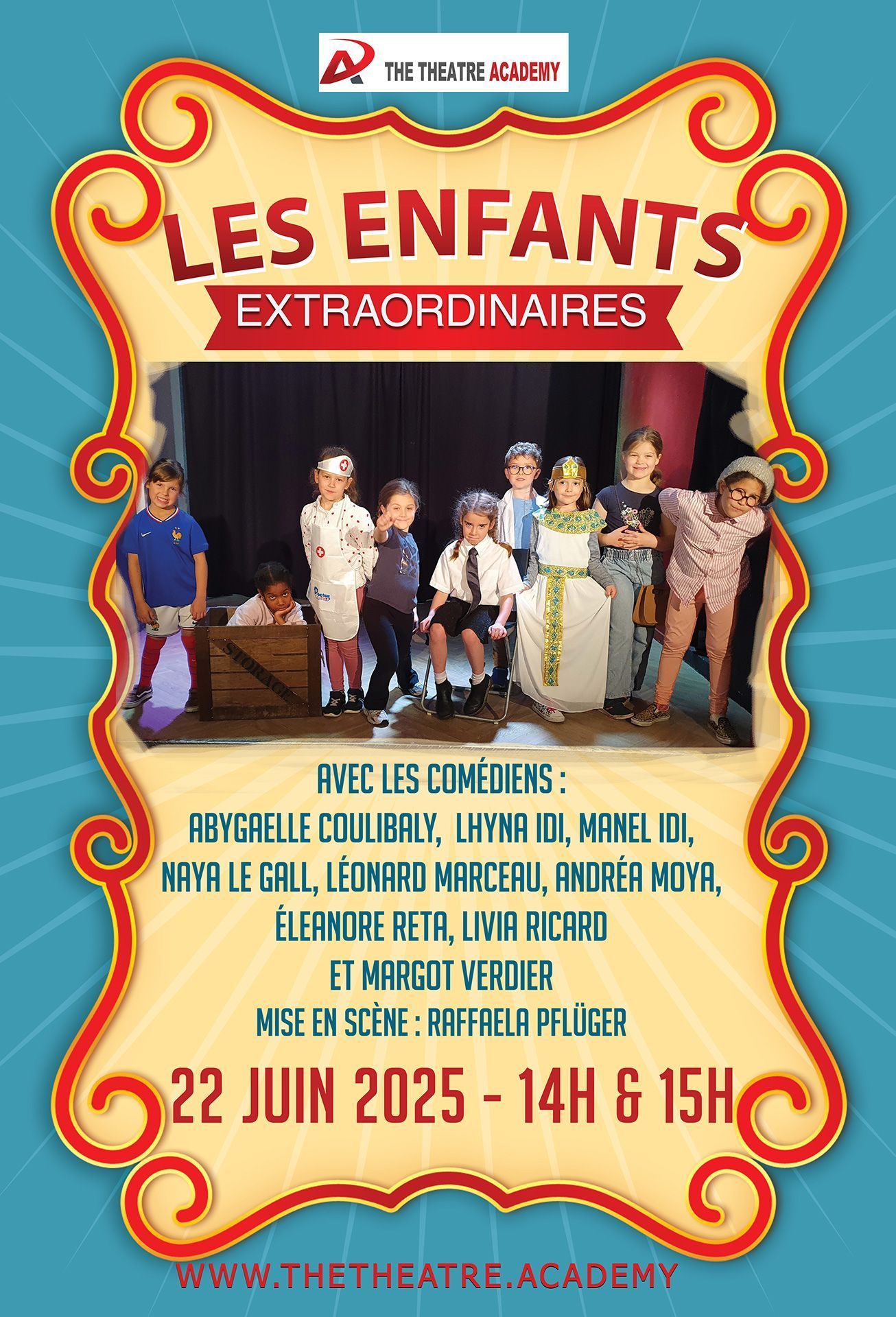 "Les enfants extraordinaires" | Dim, 22.06.2025 14:00 et 15:00 | Marseille