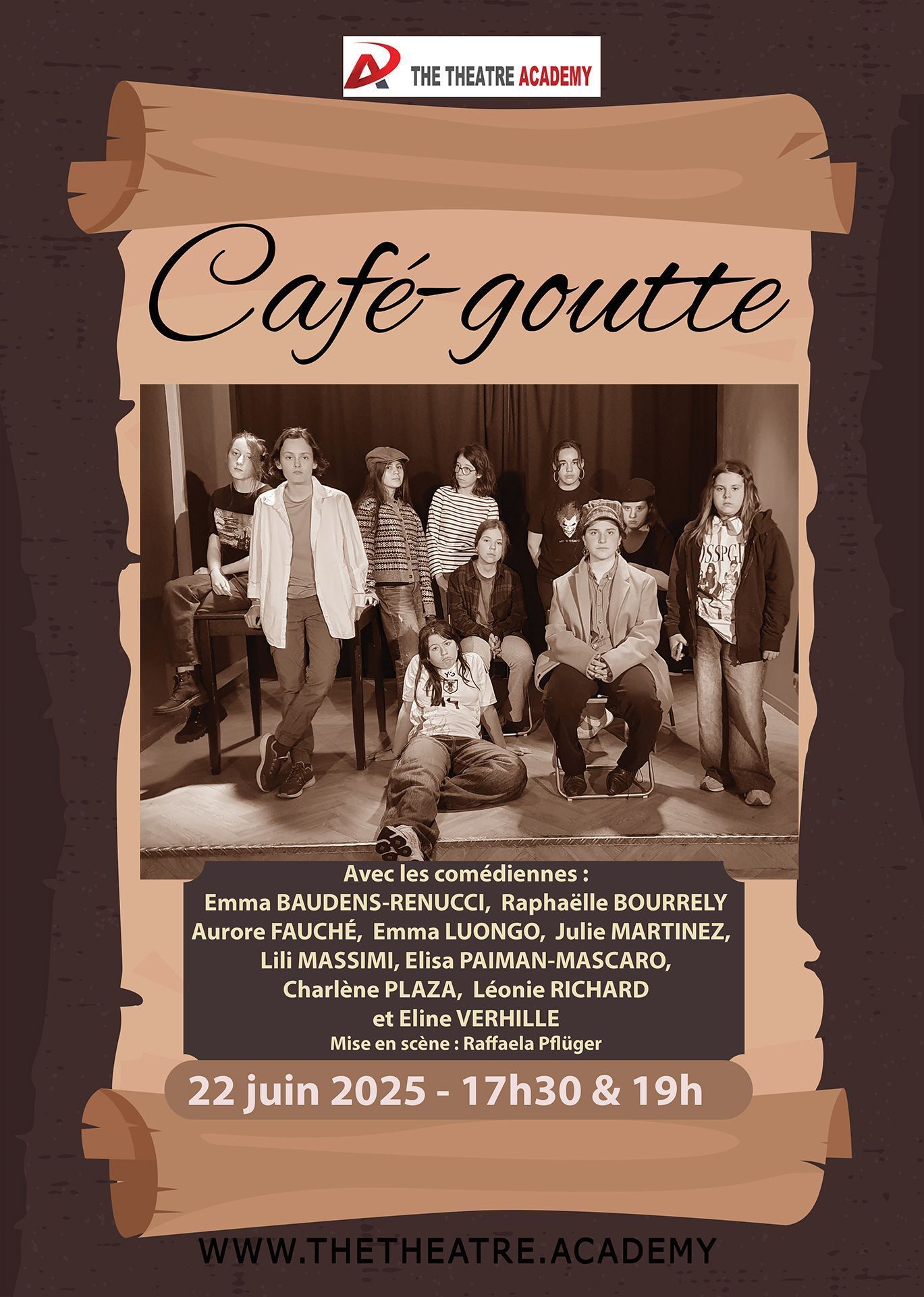 "Café-goutte " | Dim, 22.06.2025 17:30 et 19:00 | Marseille