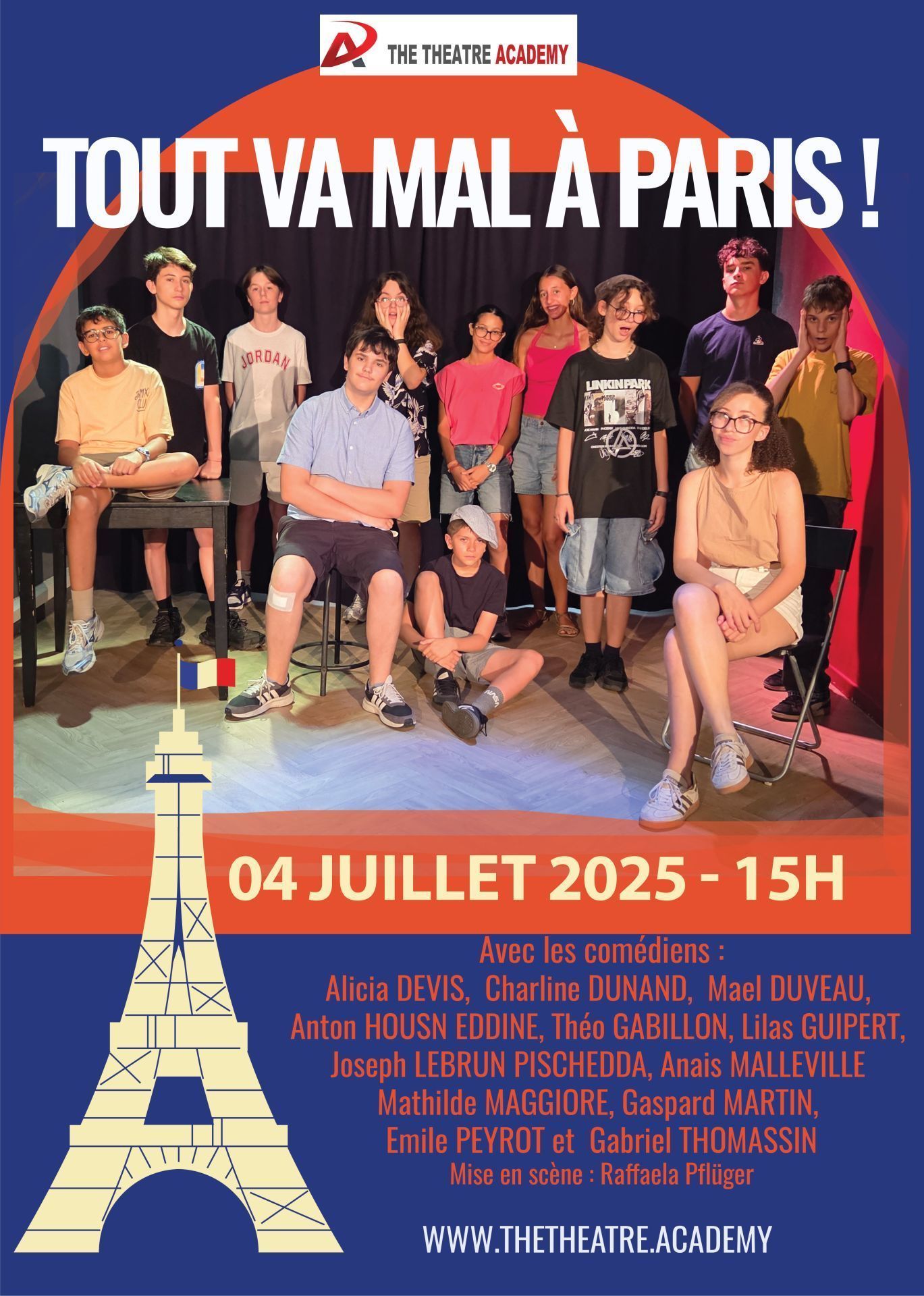 "Tout va mal à Paris" | Vendredi, 04.07.2025 15:00 | Marseille