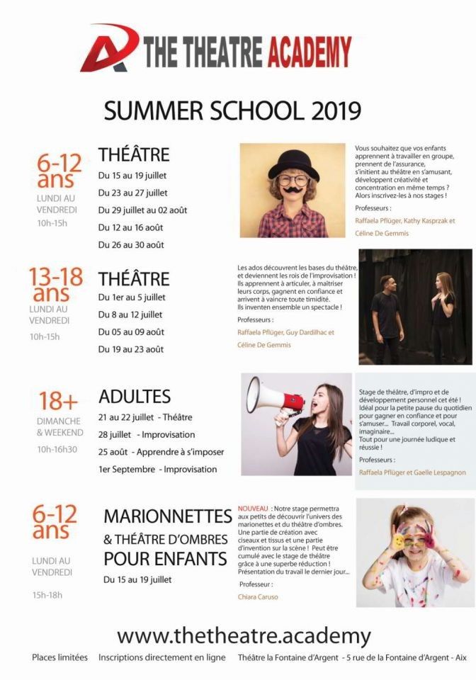 Summer School 2019 : Inscriptions ouvertes !