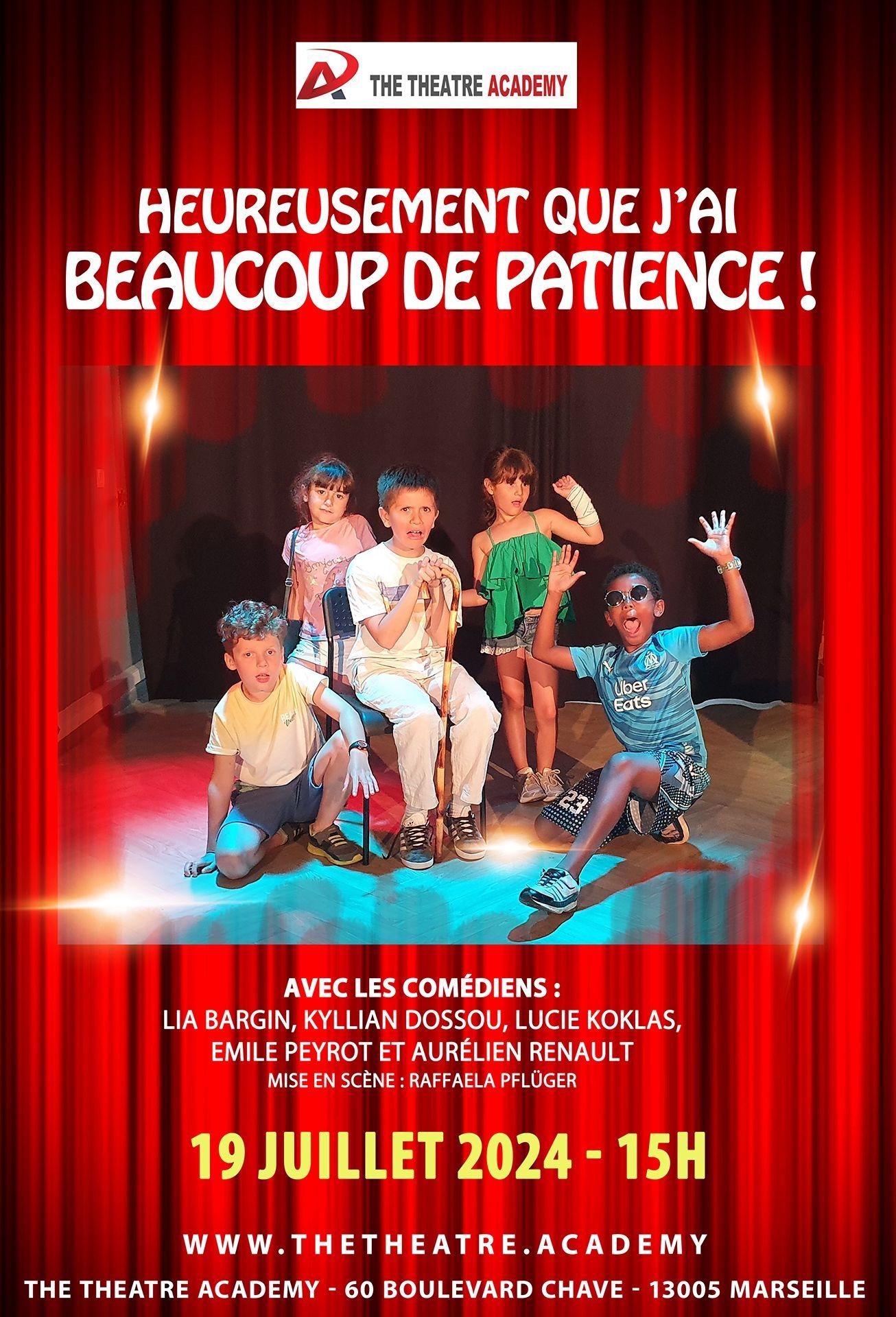 "Heureusement que j’ai beaucoup de patience !" | Ven, 19.07.2024 15:00 | Marseille