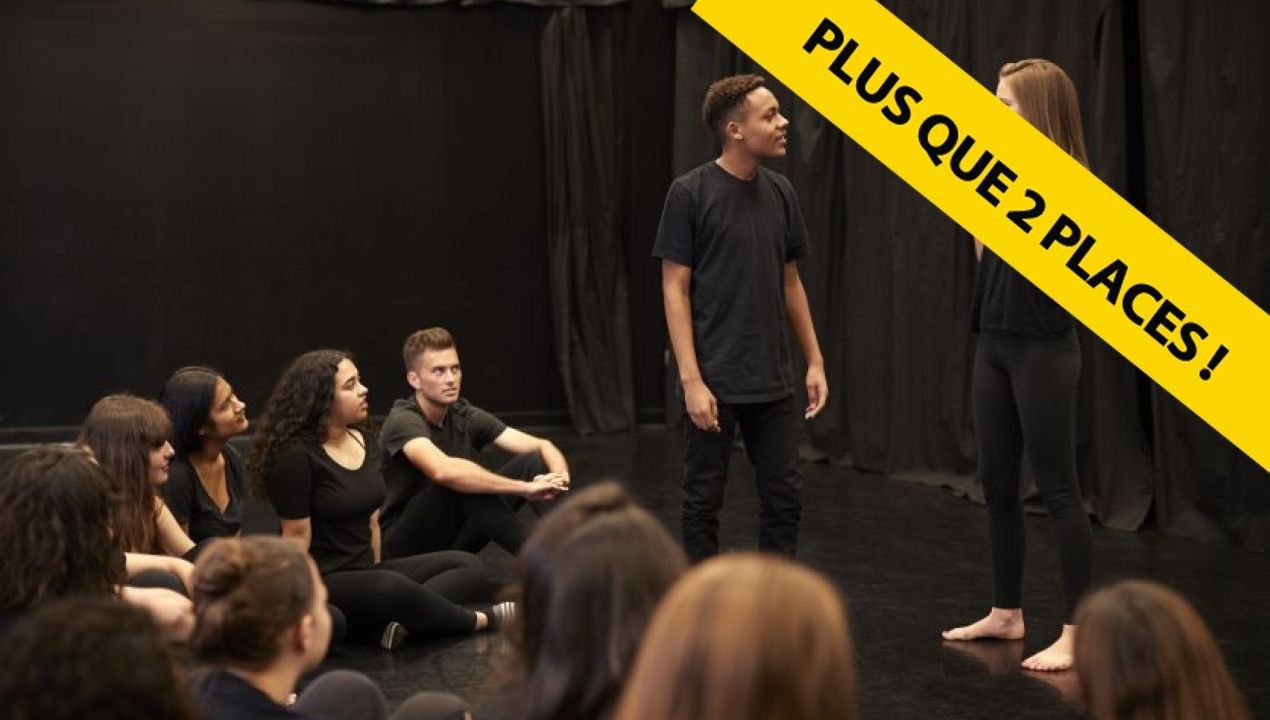 Plus que 2 places libres : Cours de théâtre pour adolescents | Samedi à 12h30 | Aix-en-Provence