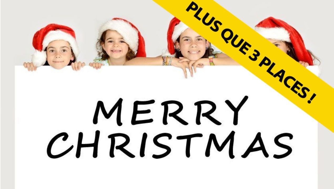 Plus que 3 places libres : Stage de théâtre pour enfants de 6 à 11 ans spécial Noël | 23.12.23 à 15h30 | Marseille