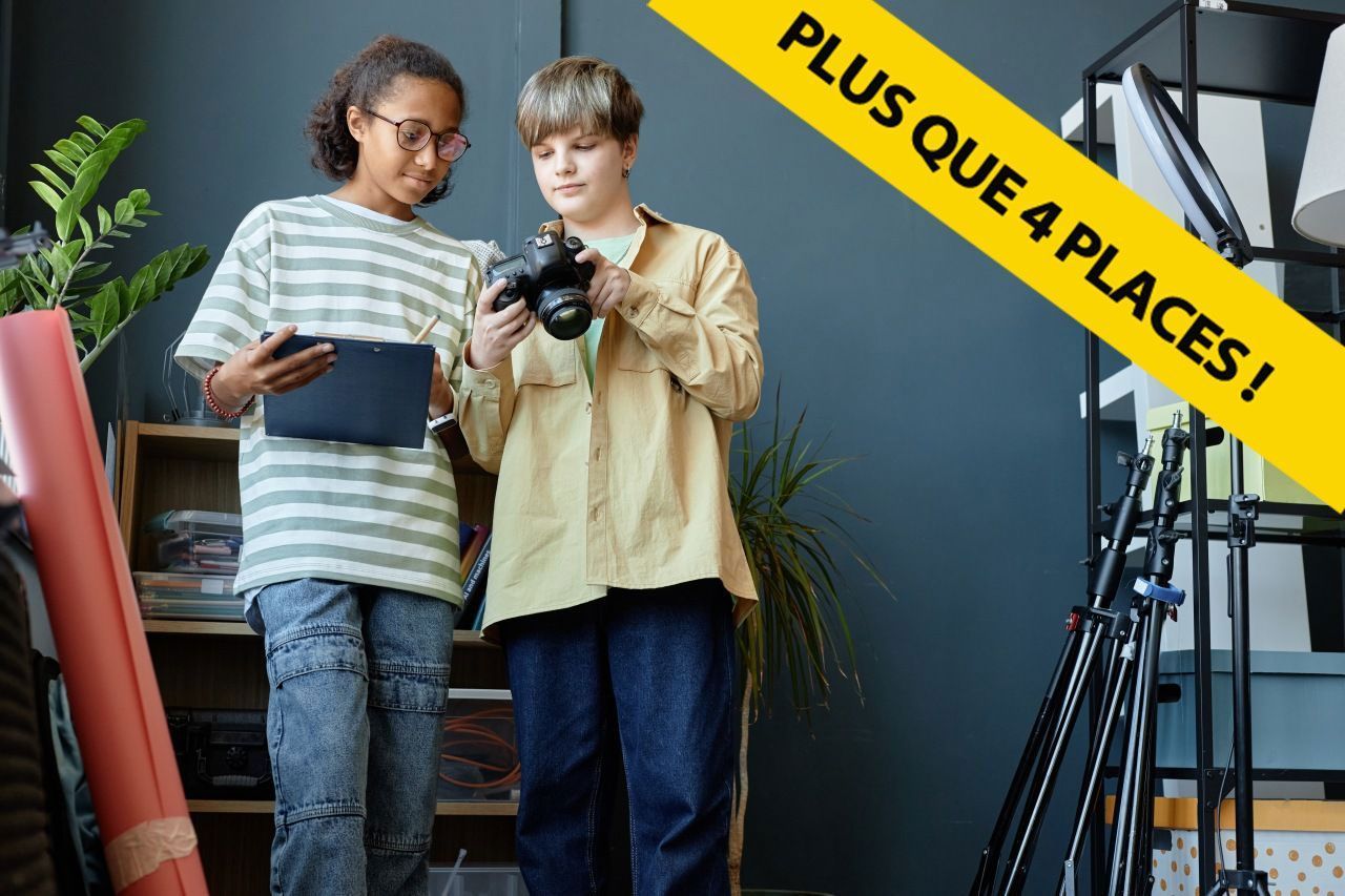Plus que 4 places : Stage spécial Cinéma pour ados | 14. - 18.04.2025 | Marseille