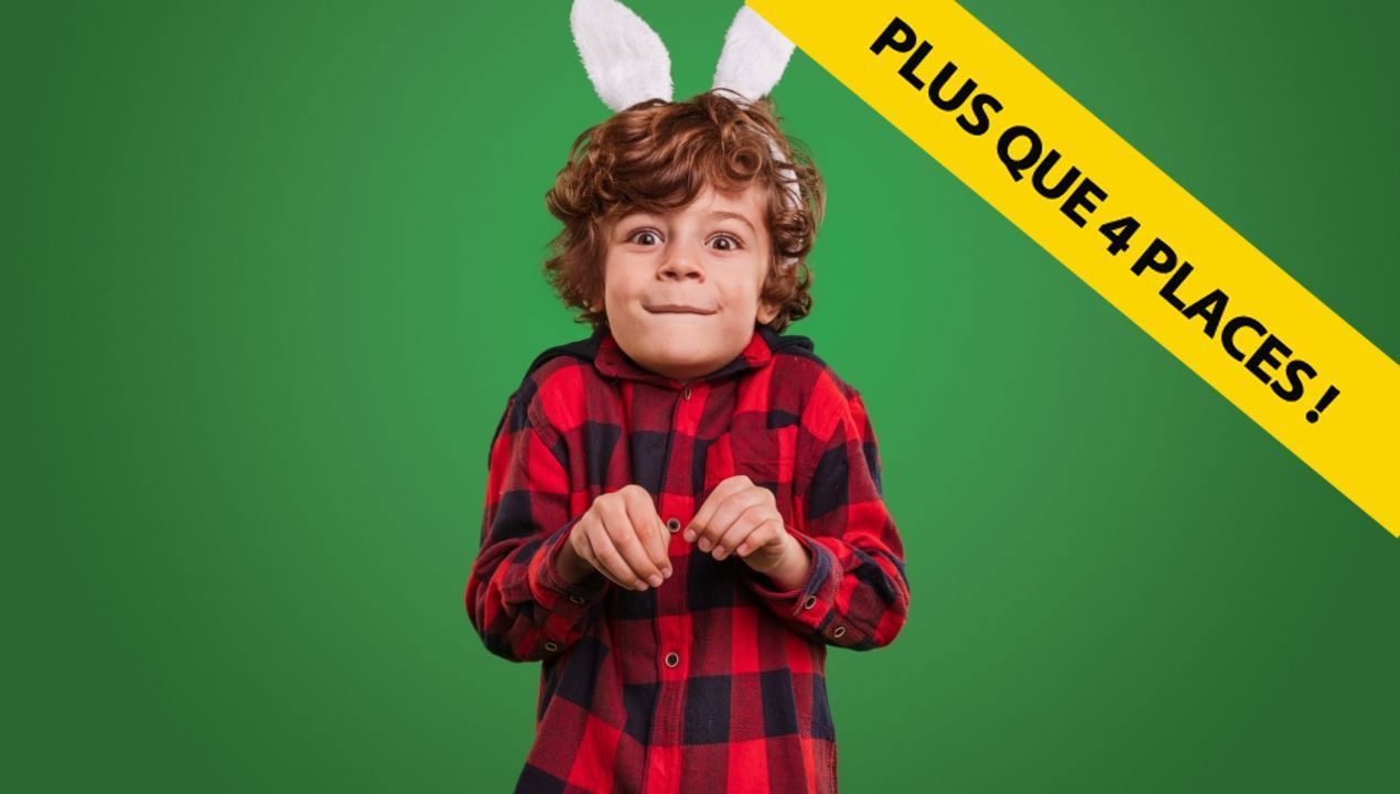 Plus que 4 places : Stage de théâtre pour tout-petits spécial Pâques | 19.04.2025 à 14h | Marseille