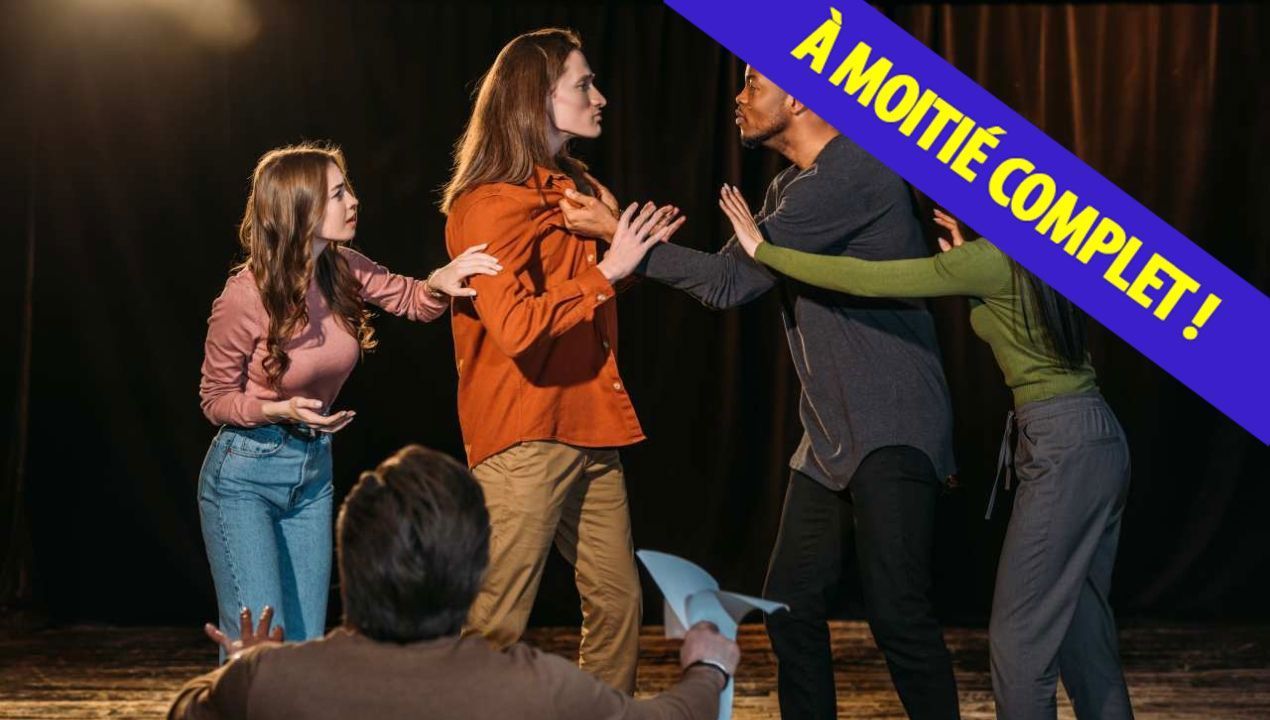 À moitié complet :  Stage de théâtre pour ados | 07. - 11.04.2025 | Marseille